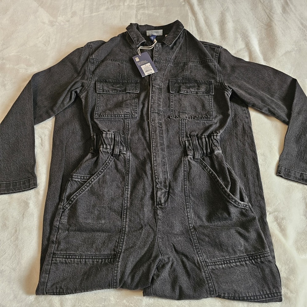 Universal Thread NTW BlackWashed Coveralls Women's Size 0